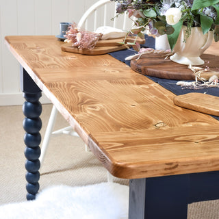 Bobbin Pine Dining Table