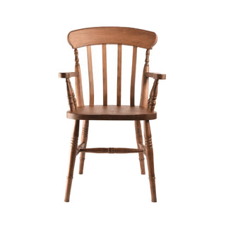 Farmhouse Slat Back Carver