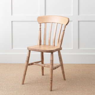 Farmhouse Slat Back Chair