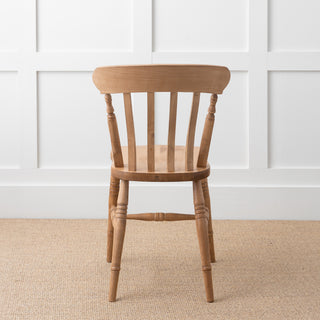 Farmhouse Slat Back Chair