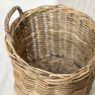Kingston Round Log Basket