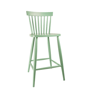 Scandinavian Mandal Bar Stool, Painted