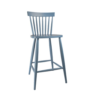 Scandinavian Mandal Bar Stool, Painted