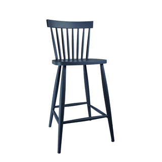 Scandinavian Mandal Bar Stool, Painted