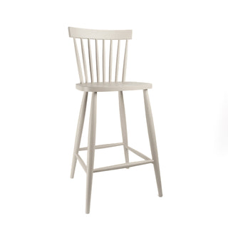 Scandinavian Mandal Bar Stool, Painted