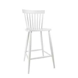 Scandinavian Mandal Bar Stool, Painted