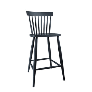 Scandinavian Mandal Bar Stool, Painted