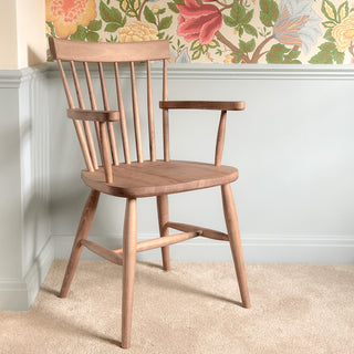 Scandinavian Mandal Carver Chair