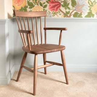 Scandinavian Mandal Carver Chair