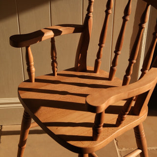 Farmhouse Spindle Carver Chair