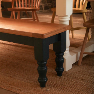 Traditional Oak Farmhouse Bench