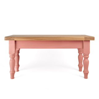 Traditional Oak Farmhouse Bench