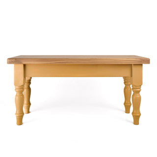 Traditional Pine Farmhouse Bench