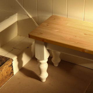 Traditional Pine Farmhouse Bench