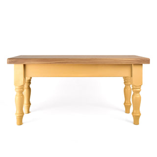 Traditional Pine Farmhouse Bench