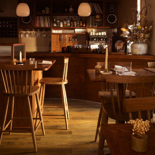 Creating warmth & elegance in a new concept wine bar and restaurant