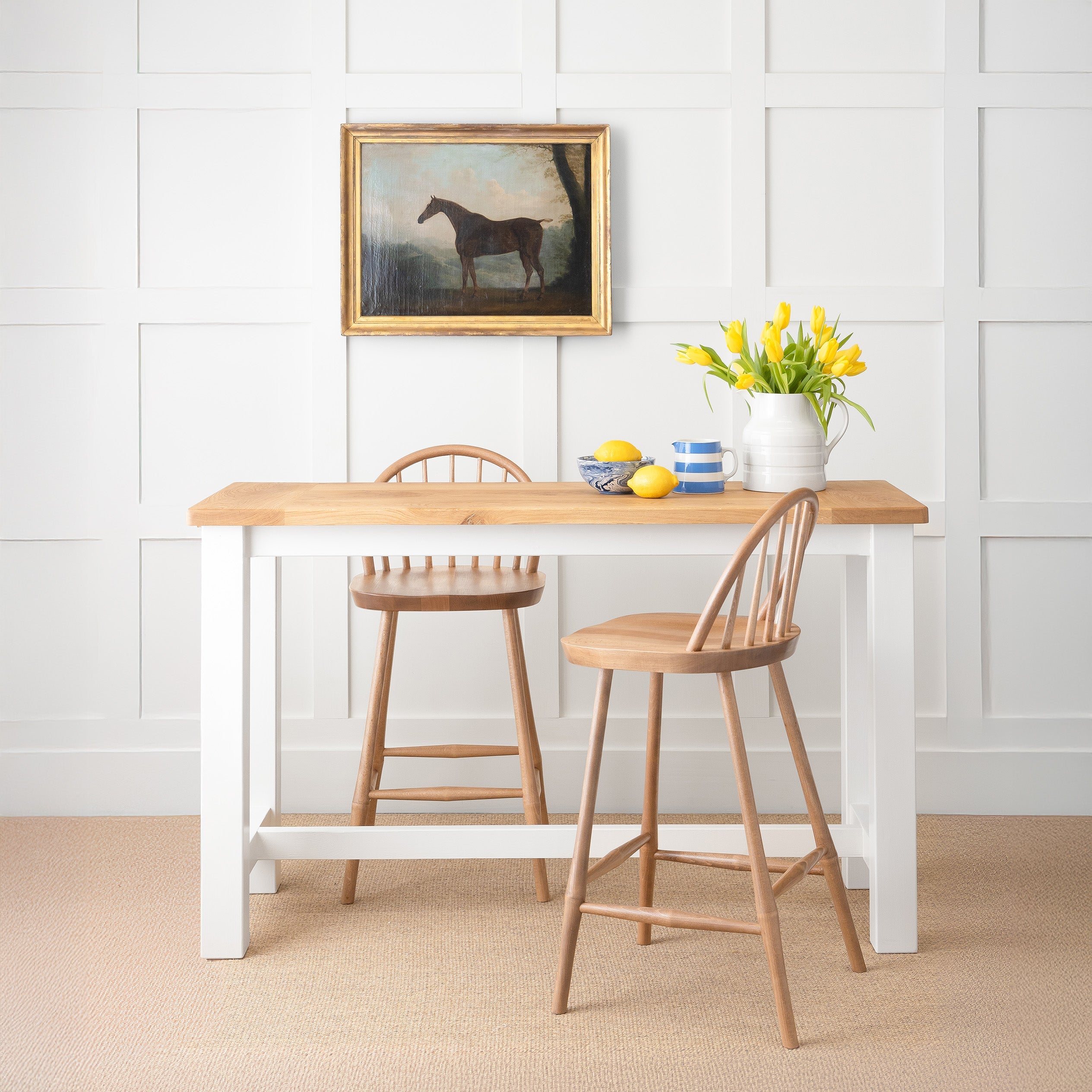 Freestanding Kitchen Island & Prep Stations | Hand Crafted Oak ...