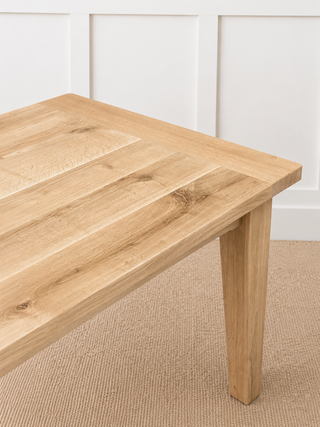 Winchester Oak Dining Table | Handmade Oak Dining Table UK