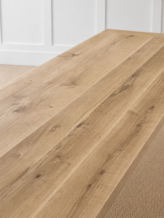 Winchester Oak Dining Table | Handmade Oak Dining Table UK