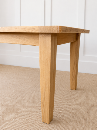 Winchester Oak Dining Table | Handmade Oak Dining Table UK