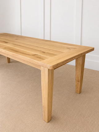 Winchester Oak Dining Table | Handmade Oak Dining Table UK