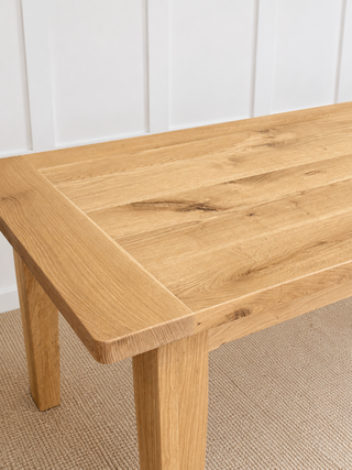 Winchester Oak Dining Table | Handmade Oak Dining Table UK
