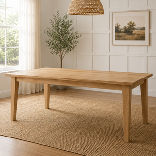Winchester Oak Dining Table | Handmade Oak Dining Table UK