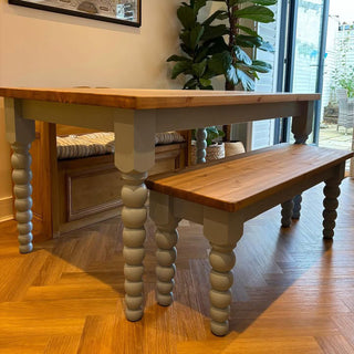 Bobbin Pine Dining Table