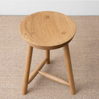 Charlbury Dining Stool, Oak