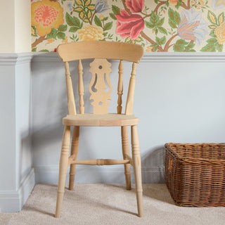 Farmhouse Fiddle Back Chair