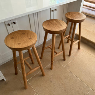 Padstow Bar Stool, Oak