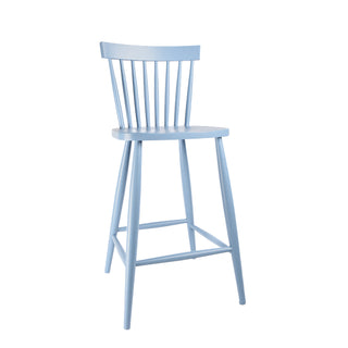 Scandinavian Mandal Bar Stool, Painted