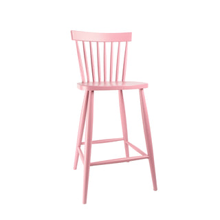 Scandinavian Mandal Bar Stool, Painted