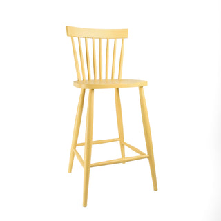 Scandinavian Mandal Bar Stool, Painted