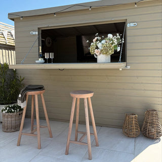 Padstow Oak Bar Stool