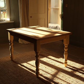 farmhouse oak dining table