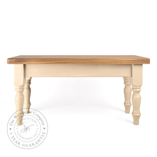 Traditional Oak Farmhouse Bench