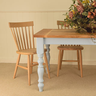 Traditional Oak Dining Set with Chairs