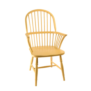 Traditional Windsor Carver Chair, Painted