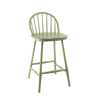 windsor bar stool painted green